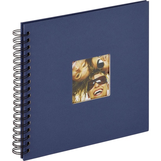 [187798] Walther Fun blue Spiral 26x25 40 black Pages SA108L