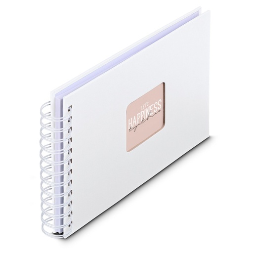 [193967] Hama  Fine Art  Spiral weiß 24x17 50 weiße Seiten    9842