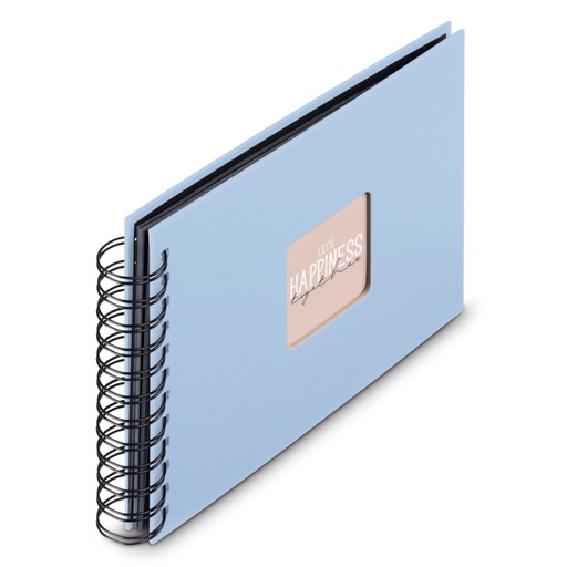 [194002] Hama  Fine Art  Spiral Lagune 24x17 50 schwarze Seiten    9863