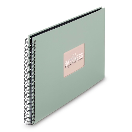 [194212] Hama  Fine Art  Spiral Salbei 36x32 50 schwarze Seiten    9871