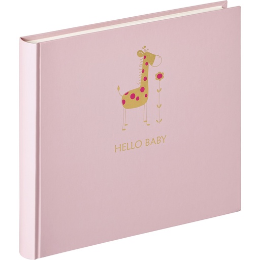 [276502] Walther Baby Animal pink 25x28 50 white Pages / Giraffe UK148R