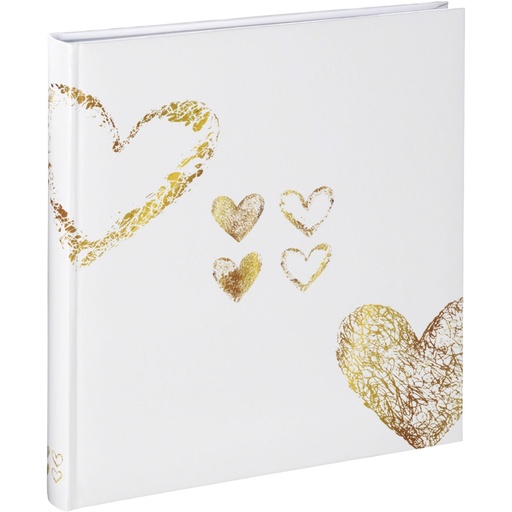[290243] Hama Lazise gold Bookbound 29x32 50 white Pages Wedding 2363
