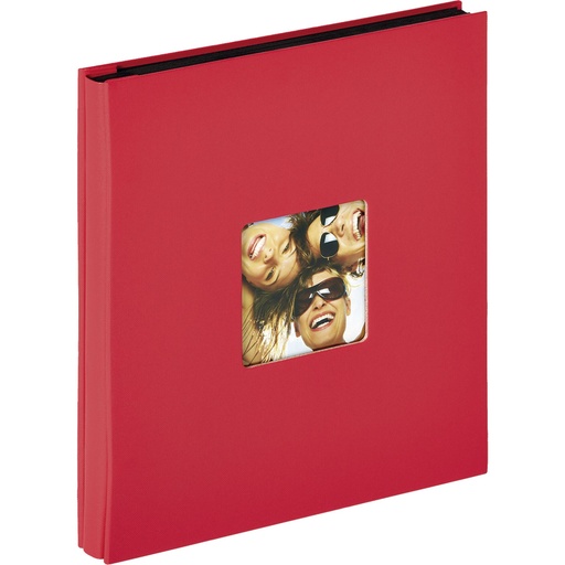 [322128] Walther Fun red 10x15 400 Photos pocket album EA110R