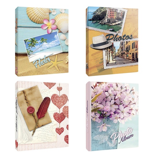 [465607] ZEP Carta farbl. assorted 12x18 200 Photos pocket album AV57200