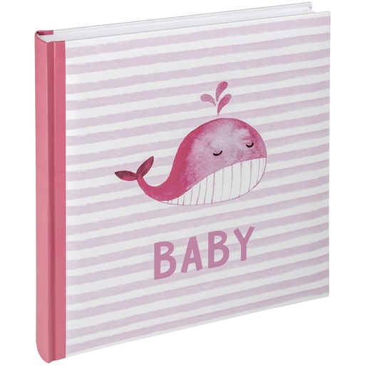 [540640] Walther Sam pink 28x30,5 50 white Pages Babyalbum UK183R