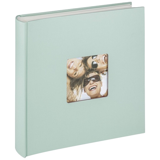 [565189] Walther Fun mint green     30x30 100 white p. Bookbound FA208A