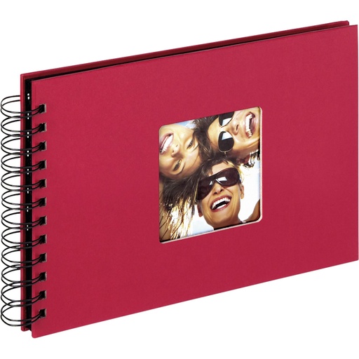 [626101] Walther Fun red Spiral 23x17 40 black Pages SA109R