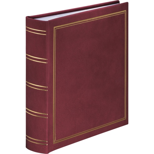 [642294] Hama London bordeaux       10x15 200 Photos Memo-Album 7165