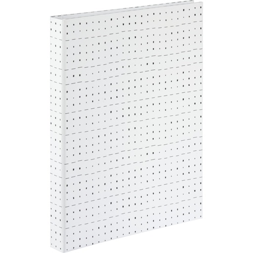 [690944] Hama Graphic Spiral      19x24,5 40 white Pages Squares 7236