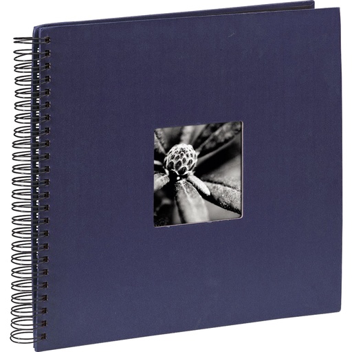 [849478] Hama  Fine Art  Wire-O bound 36x32 50 black Pages 090142 blue