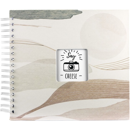 [863067] Hama Watercolor brown 7604 28x24 50 white Pages Spiral-Album