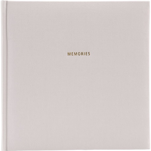 [863249] Hama Memories Bookbound 25x25 50 black pages grey 7682