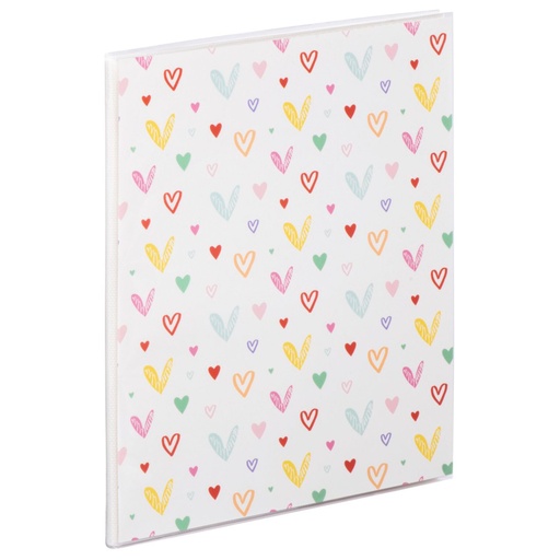 [886237] Hama Shine Hearts          10x15 80 Photos slip in/notes 3868