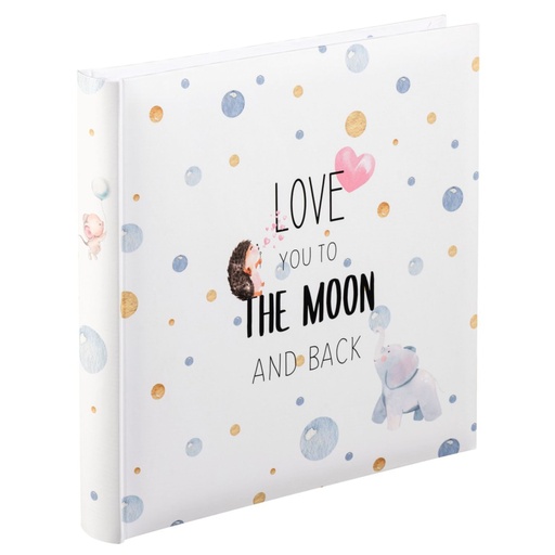 [887679] Hama To The Moon Bookbound 25x25 50 white Pages Kids Album 3862