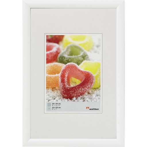 [112261] Walther Trendstyle         20x30 Resin white KP030W