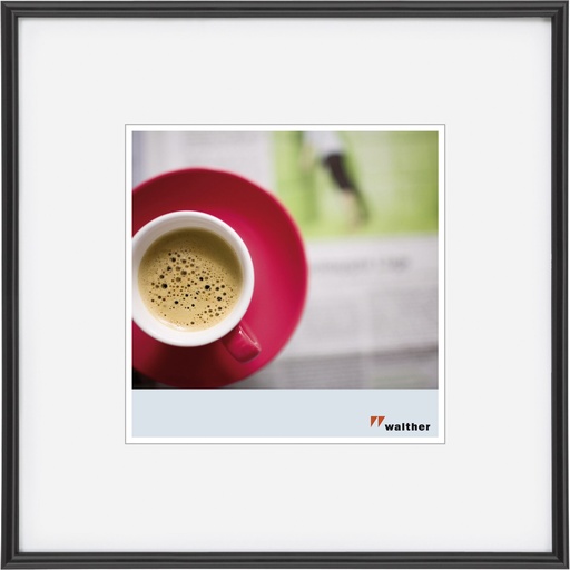 [119212] Walther Galeria            40x40 Resin black KB440H