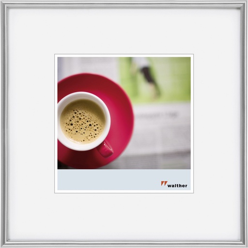 [119219] Walther Galeria            40x40 Resin silver KS440H