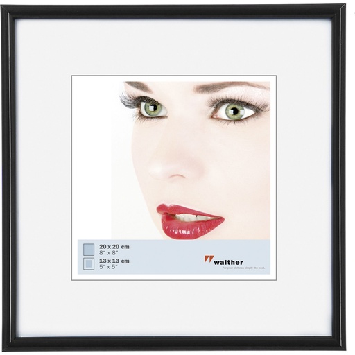 [119233] Walther Galeria            20x20 Resin black KB220H