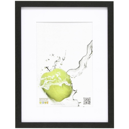 [141073] Deknudt S66KF2 P1          20x30 Wood black w. Passepartout