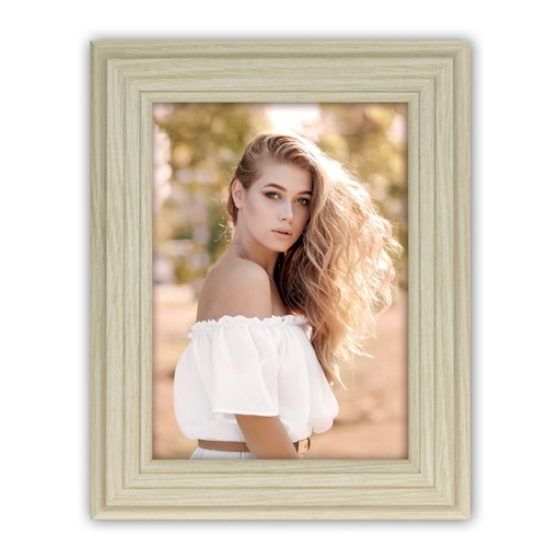 [153941] ZEP Valencia natural       13x18 Wood Frame VL357N