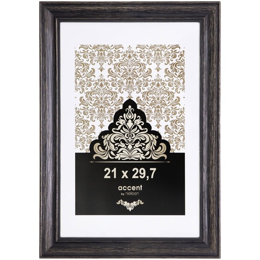 [192397] Nielsen Accent Vintage   21x29,7 Wood black DIN A4 3221103