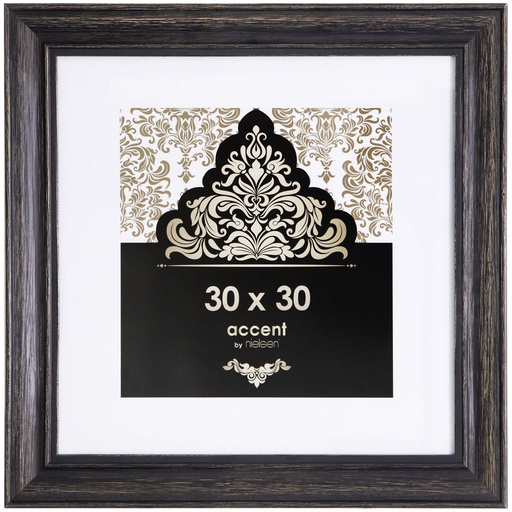 [192418] Nielsen Accent Vintage     30x30 Wood black 3233103