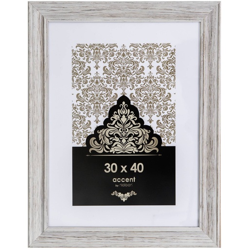 [192425] Nielsen Accent Vintage     30x40 Wood white 3231001