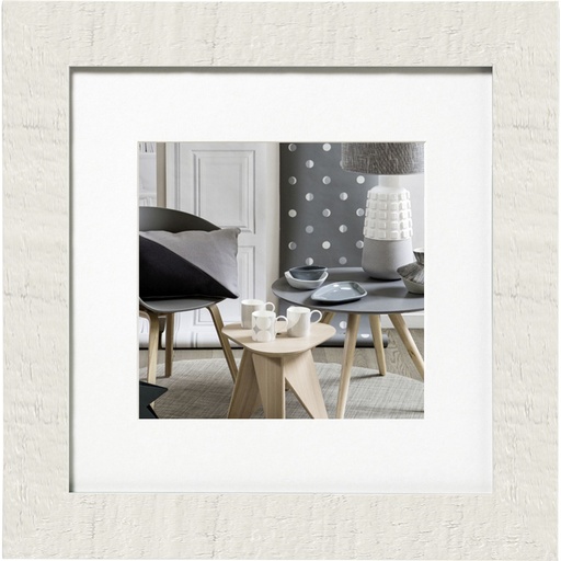 [223232] Walther Home               30x30 Wood polar white     HO330V