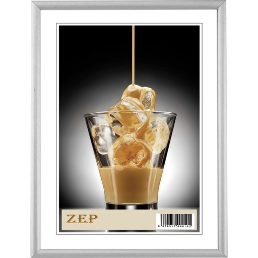 [244680] ZEP Basic silver 30x40 Aluminium Frame            AL1S5