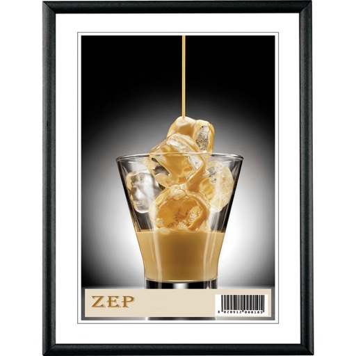 [244715] ZEP Basic black            30x40 Aluminium Frame            AL1B5