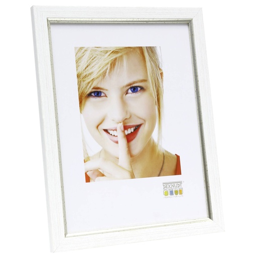[248796] Deknudt S46AF1             30x40 Resin white w. silver