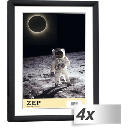 [316199] 4x1 ZEP New Easy black     10x15 Resin Frame KB1