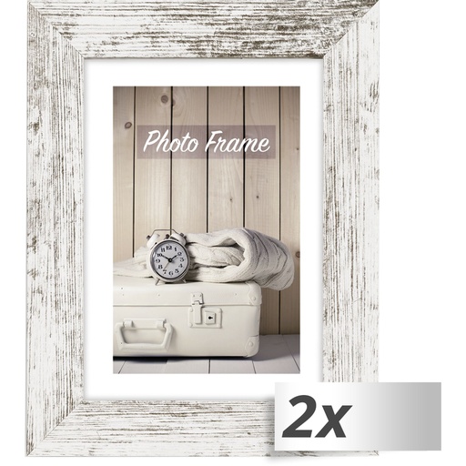 [339236] 2x1 ZEP Nelson 6           30x40 Wood Frame white/brown   V21346