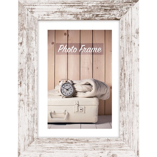 [378023] ZEP Nelson 6               30x30 Wood Frame white/brown    V21306