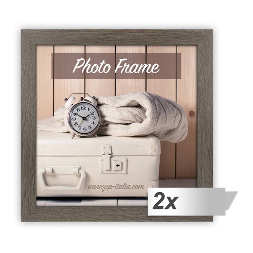 [410426] 2x1 ZEP Nelson 5 brown     20x20 Wood Frame                V21205