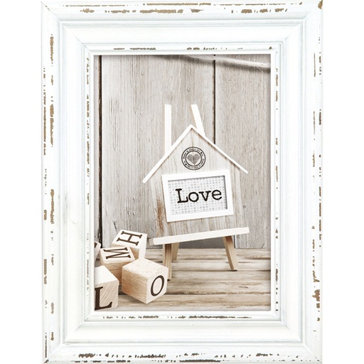 [455163] ZEP Rivoli white 30x45 Wood Frame SY935W