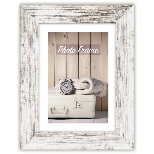[489890] ZEP Nelson 6               30x45 Wood Frame white/brown    V21356