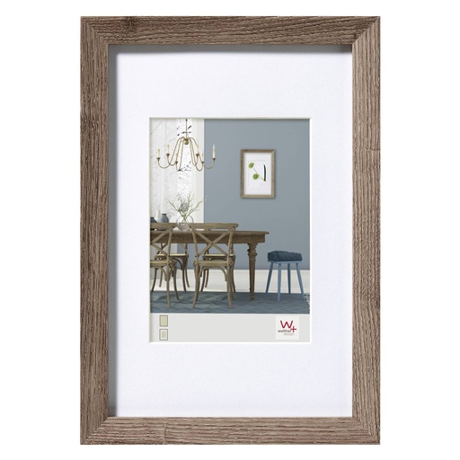 [517218] Walther Fiorito nut tree 20x30 Wood incl. Passepartout EF030N