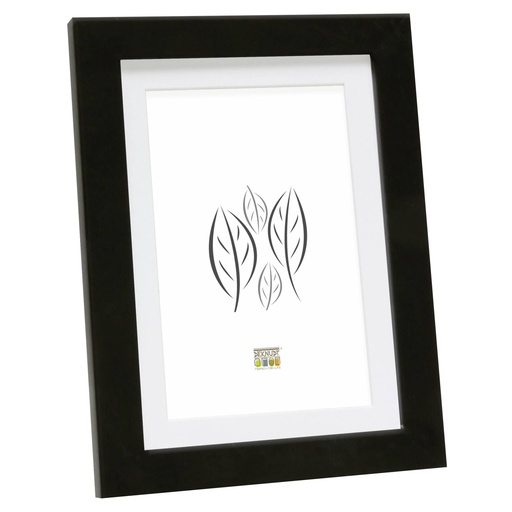 [565406] Deknudt S66KF2 P1          15x20 Wood black w. Passepartout