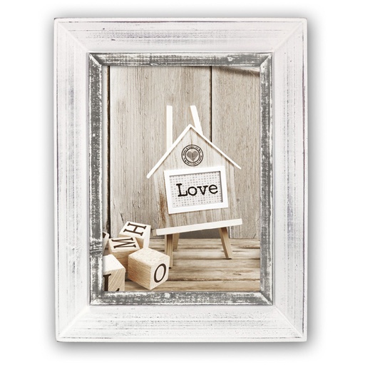 [633523] ZEP Athis white 20x25 Wooden Frame SY1281