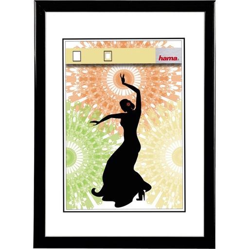 [665035] Hama Madrid black          20x30 Plastic Frame              66487