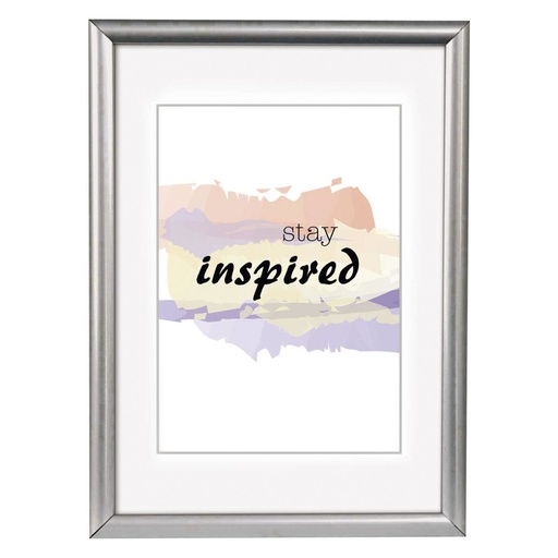 [665049] Hama Madrid silver         13x18 Plastic Frame              66496