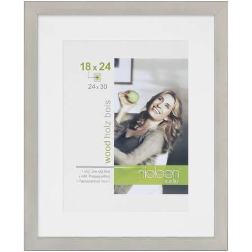 [860321] Nielsen Apollon silver 24x30 Wood 8988010