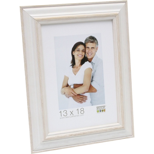 [877198] Deknudt S221H1             13x18 Wood white w. beige