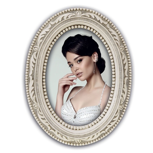 [154648] ZEP Neuchatel              13x18 Kunstharz Portrait weiß   EH3657