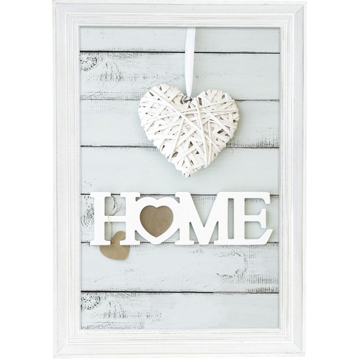 [244407] ZEP Vintage white          20x30 Wood T15481