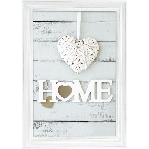 [455352] ZEP Vintage white          30x45 Wood T15435