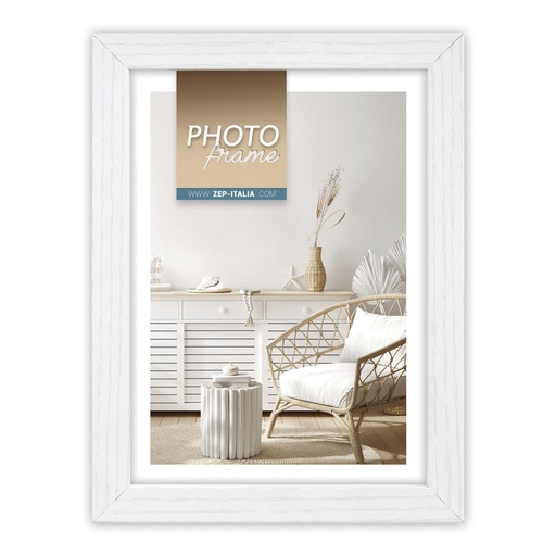 [733084] ZEP Vivan 3 white          13x18 Wood                     V33573