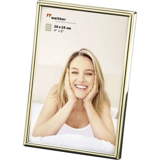 [791287] Walther Chloe gold         10x15 Portrait Frame       WD015G