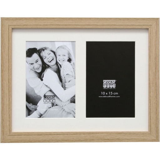 [190248] Deknudt S66KB2 Gallery 2x13x18 Wood nature w. Passepartout